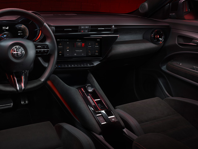 Alfa Romeo Junior - Junior Elettrica 2024 Interieur - Mittelkonsole