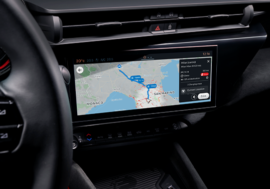 Alfa Romeo Junior - Junior Elettrica - Elektrisierend - EV-Routing